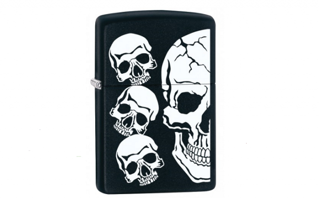 ZIPPO 218 skull